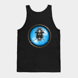 cyber skull Tank Top